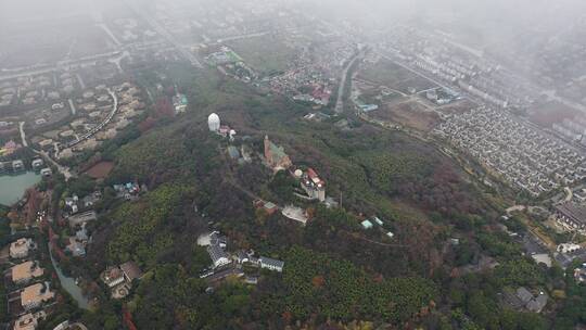 上海 松江 佘山 教堂视频素材模板下载