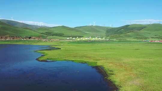 【航拍】草原风景 坝上草原