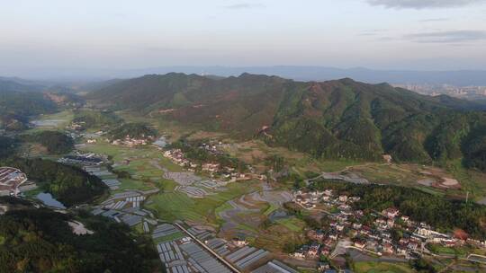 航拍南方春耕农业种植农田农作物视频素材模板下载