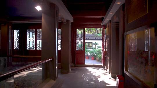 杭州吴山中兴东岳庙古建筑4K视频素材视频素材模板下载