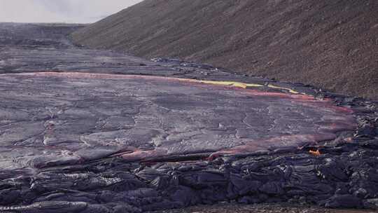 熔岩流，火山，岩浆，火山