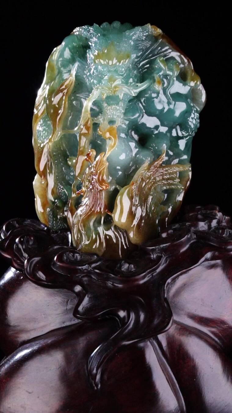 龙雕翡翠