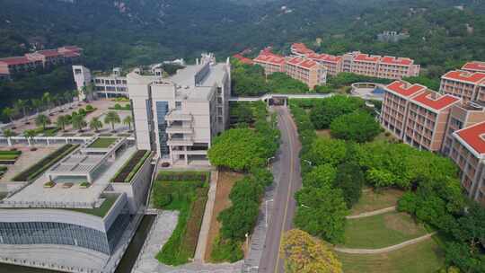 航拍厦门国家会计学院