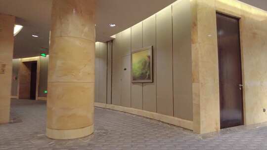 酒店走廊视频素材模板下载