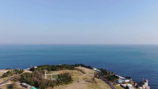 青岛小麦岛航拍