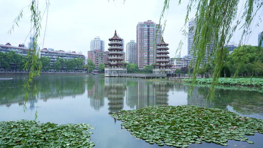 武汉汉口宝岛公园风景