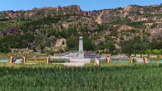 抗日战争【中条山抗战跳黄河殉国纪念碑2】