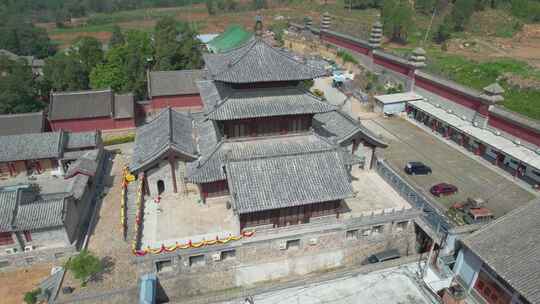 寺庙寺院禅修禅意风景意境素材