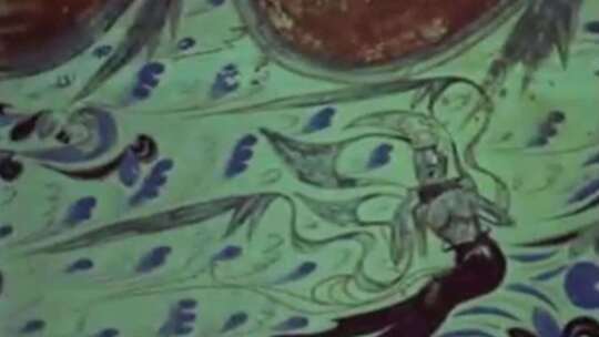 敦煌壁画飞天