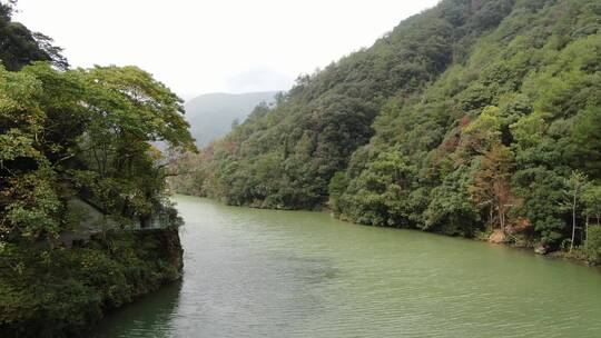 航拍建德七里扬帆，富春江