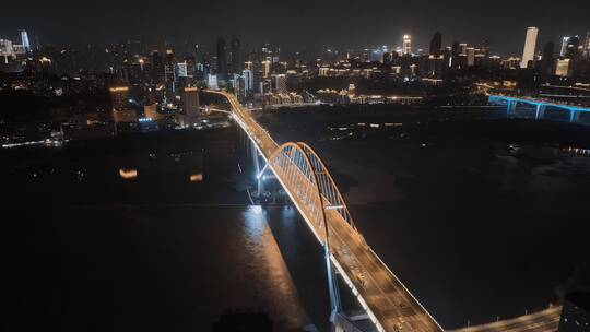 4K大气城市航拍日出日落夜景