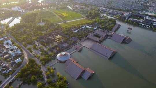 上海广富林公园4K航拍（7分钟）