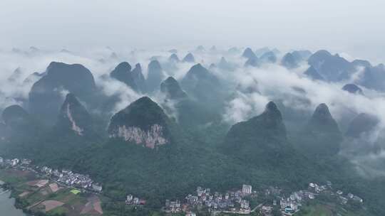 桂林山水喀斯特峰林