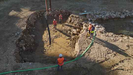 滨海开发土耳其建筑工地