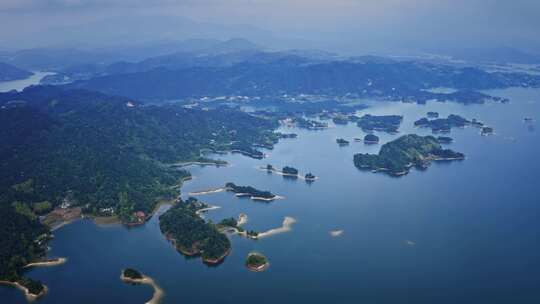 水库自然风光千岛湖