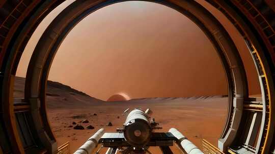 未来科技火星基地