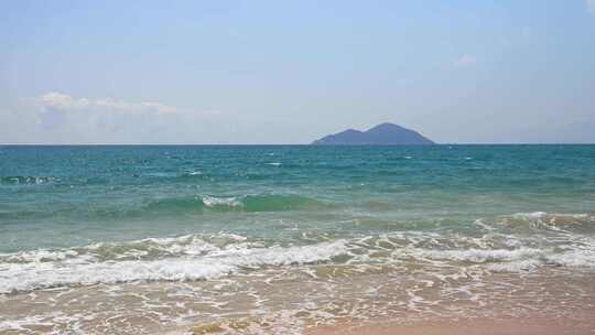 大海海浪海边浪花