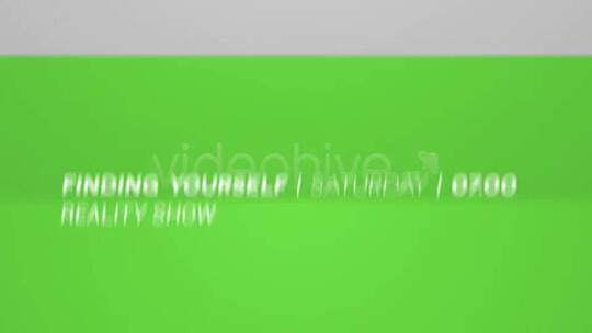 时尚动感标题字幕条图片过渡片场AE模板