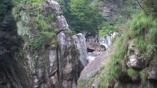 庐山风景区山峰岩石航拍山脉山丘山岭山陵