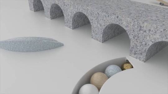 高级整洁金色抽象logo演绎AE模板