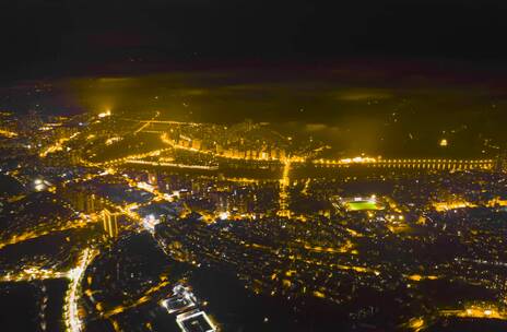 湖北宜昌航拍延时 夜景延时 延时