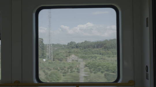 火车窗外 沿途风景