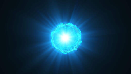发光能量球AE模板-alpha通道