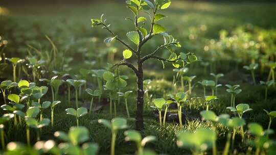 植物生长过程延时摄影