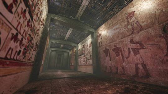 古埃及遗址视频素材模板下载