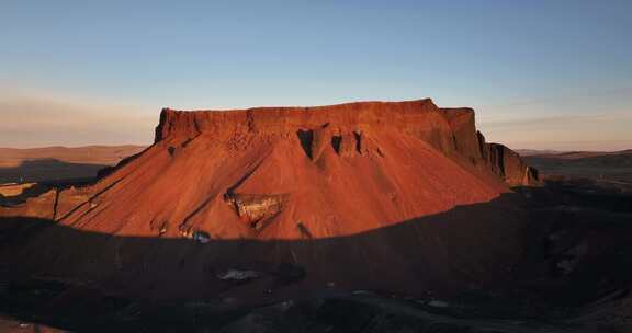 乌兰哈达火山航拍