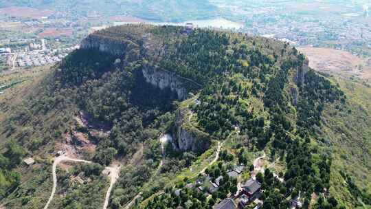 枣庄夹谷山风景区2023秋季航拍宣传片段