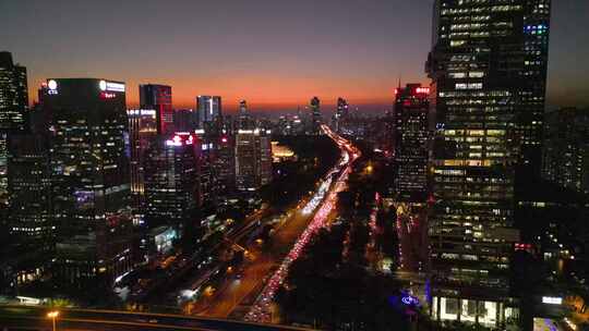 深圳城市夜景航拍【4K60】