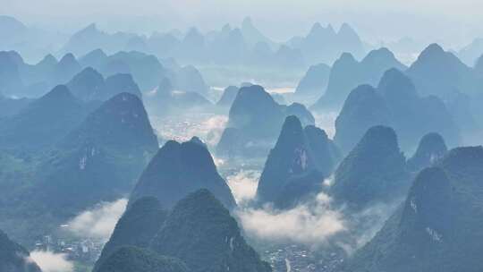 桂林山水 桂林风光 桂林航拍 风光风景