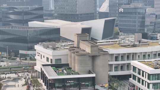 上海徐汇滨江西岸文化艺术中心航拍混剪
