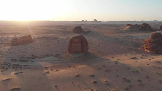 【DJI4K】隔壁沙漠航拍视频素材模板下载