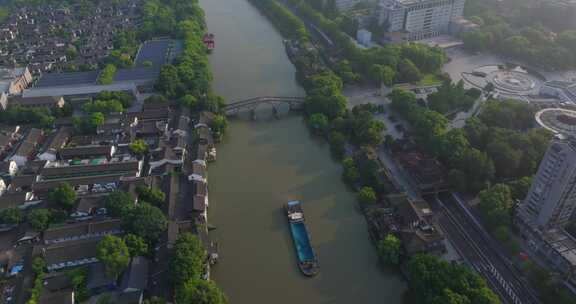 杭州拱墅区京杭大运河拱宸桥桥西历史街区