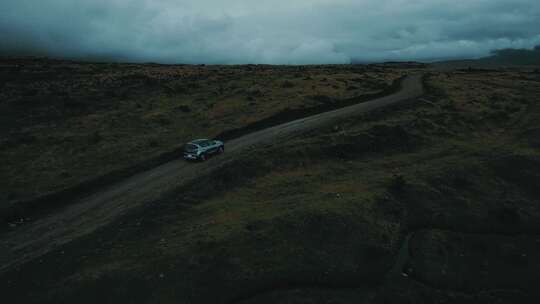 汽车，驾驶，山谷，领域