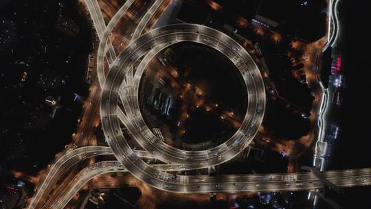 上海南浦大桥夜景4K航拍延时视频素材模板下载