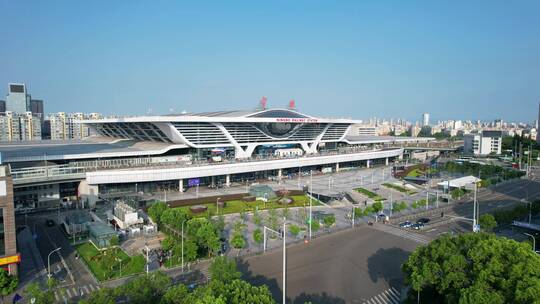 浙江宁波站城市环境