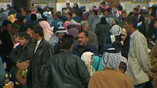 80-90年代伊拉克巴格达现代化城市商业区