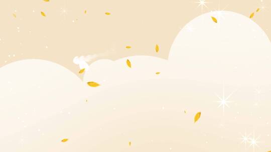 唯美秋分节气宣传开场片头AE模板