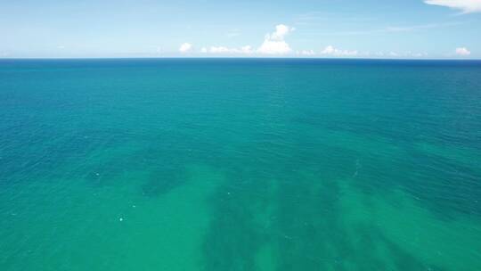 海南琼海博鳌海边玻璃海航拍