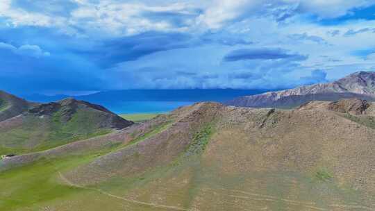 新疆博州赛里木湖HDR航拍