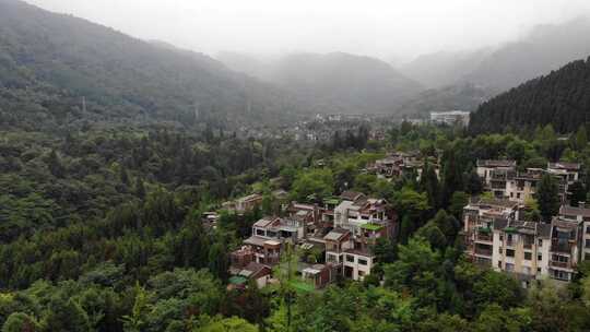 峨眉山 七里坪 公园 森林 青山绿水