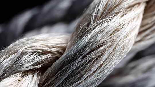 纺织丝线特写素材