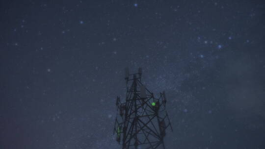 重庆风光银河星空天文视频素材模板下载