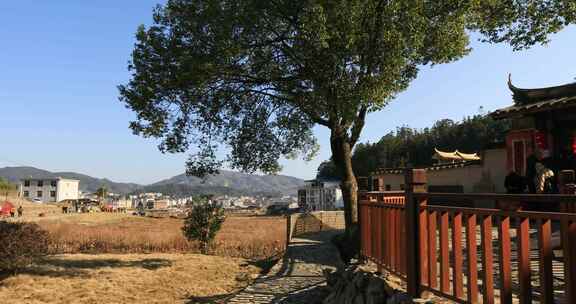 福建三明永安市安贞堡清朝特色土楼