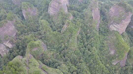 湖南怀化万佛山4A景区航拍