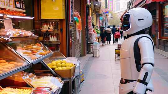未来自动导购机器人 AI人工智能管家服务
