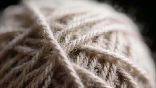 毛线团特写素材